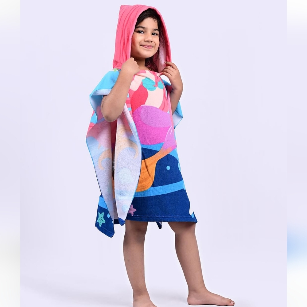 Modern. Southern. Home.™Kids Girl's Hooded Beach Towel. Better quality.